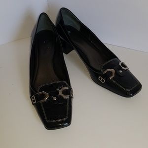 Joan & David Black Heels